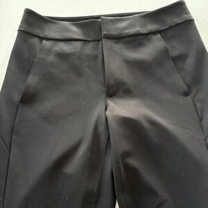Athleta Black Slacks, 26 inches waist, 33 inch inseam Stellar Flare Trousers.